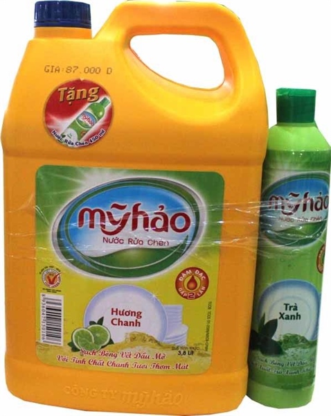 Nrb Mỹ Hảo hương chanh 3.8l - Thùng