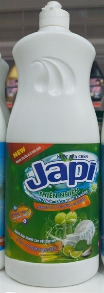 NRB Japi chanh nhật, sả và muối khoáng 750ml - Chai