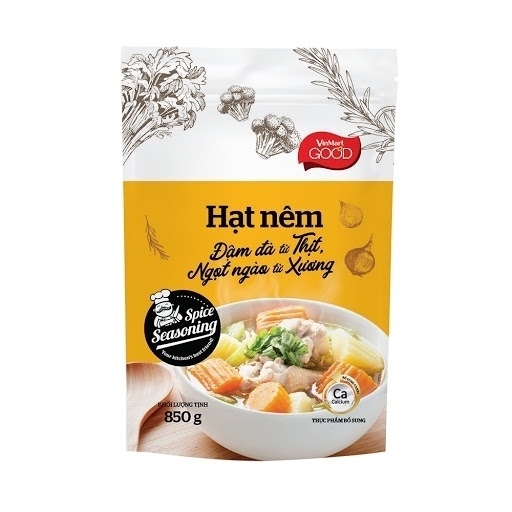 Hạt nêm tôm thịt ajnomoto 900g - Gói