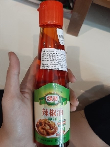 DẦU ỚT 180ML - thung