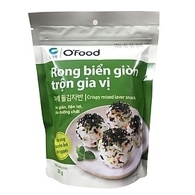 RONG BIỂN SẤY GIÒN TRỘN GIA VỊ O'FOOD 30G*30 GÓI - Gói
