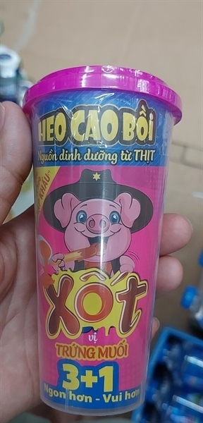 XX LẮC HEO CAO BỒI XỐT TRỨNG MUỐI - Lọ