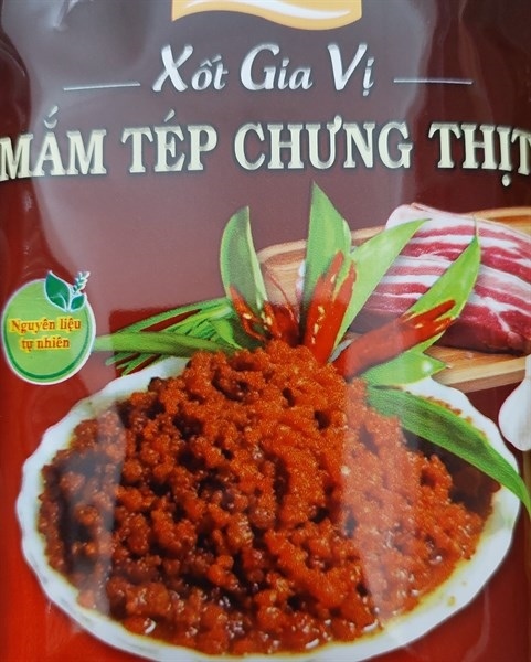 Xốt gia vị mắm tép chưng thịt - Hộp