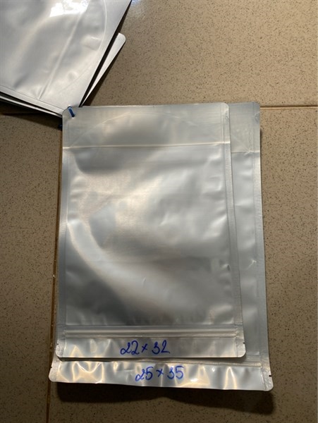 Túi Zip Bạc 22x32 - Lạng