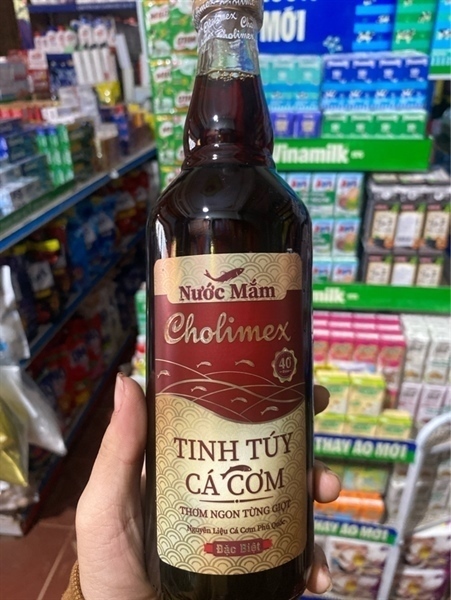 NƯỚC MẮM CÁ CƠM CHOLIMEX 40 ĐỘ ĐẠM - chai