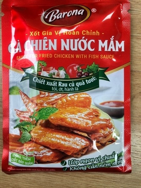 Xốt gà chiên mắm Barona 80g