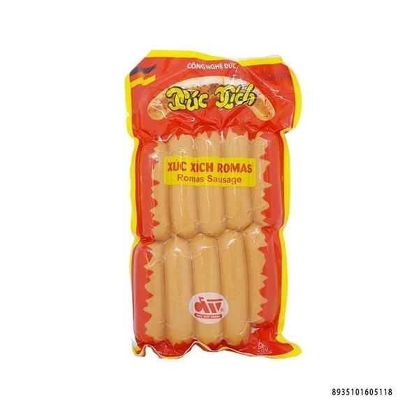 Xúc xích Roma Đức Việt 500g