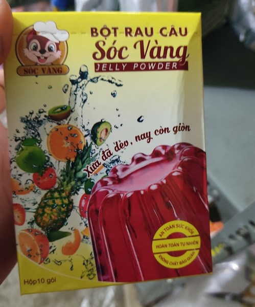 Bột rau câu Sóc Vàng