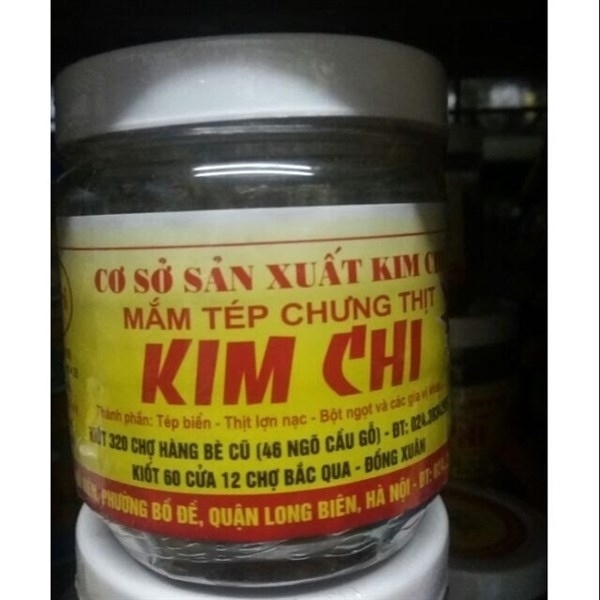 Mắm tép trưng thịt Kim Chi 100g