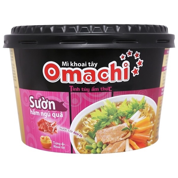 MÌ OMACHI SƯỜN HẦM NGŨ QUẢ TÔ 92G